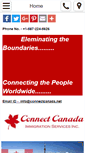 Mobile Screenshot of connectcanada.com